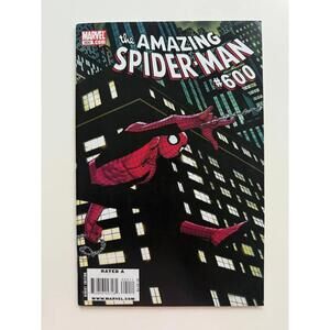 AMAZING SPIDER-MAN #600 (2009) JOHN ROMITA Jr Wraparound Cover | VF | Gemini
